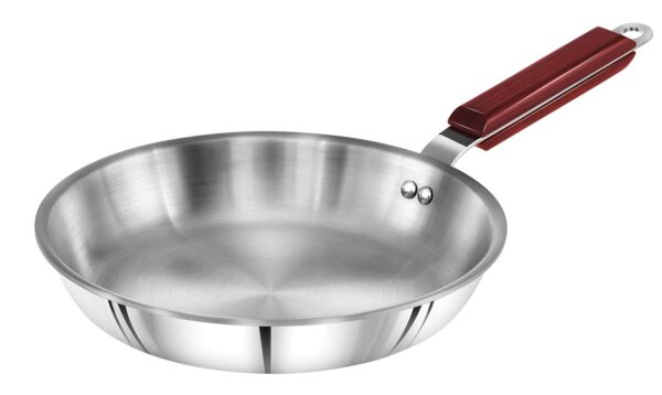 Hawkins Tri-Ply SSF24 Stainless Steel Frying Pan - 24cm - Image 3