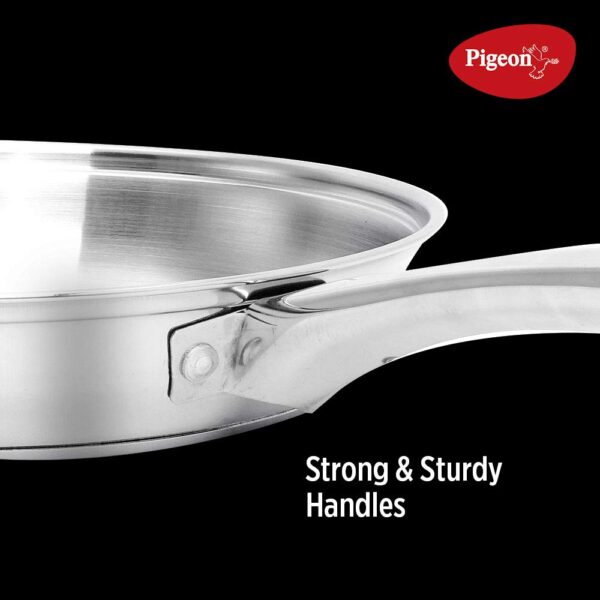 Pigeon Stainless Steel Induction Base 3 Piece Cookware Set - Image 2