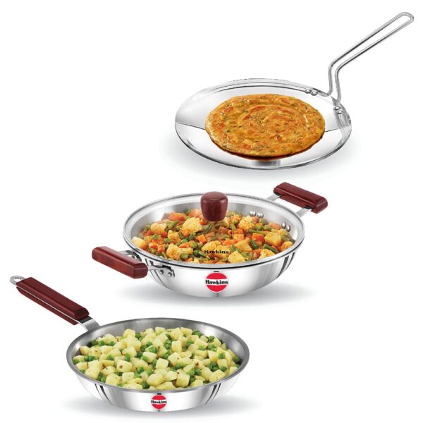 Hawkins Tri-Ply Stainless Steel Triniti Cookware Set 1 (SSET1)