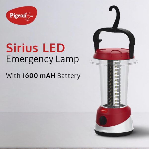 Pigeon Sirius Emergency Rechargeable Lantern (1600mAh) - Image 2