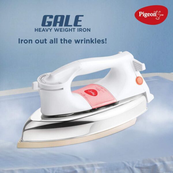 Pigeon Gale 1000 W Heavy Weight Dry Iron - Image 4
