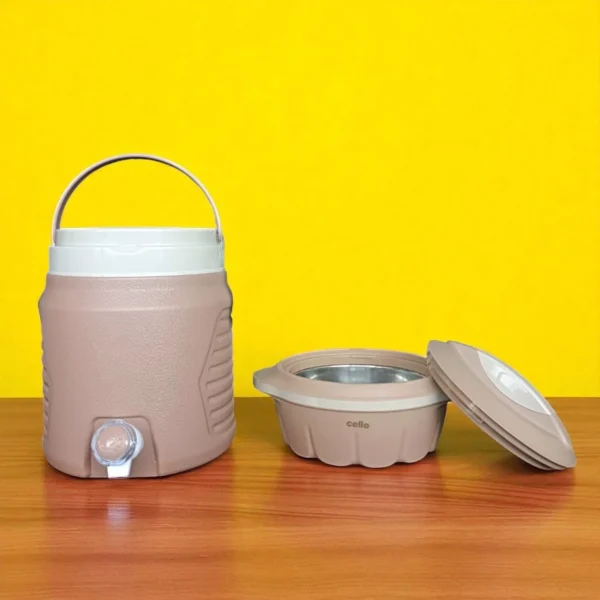 Cello Auris 2 Piece Gift Set (1pc Water Jug + 1pc Hot Pot) - Image 2