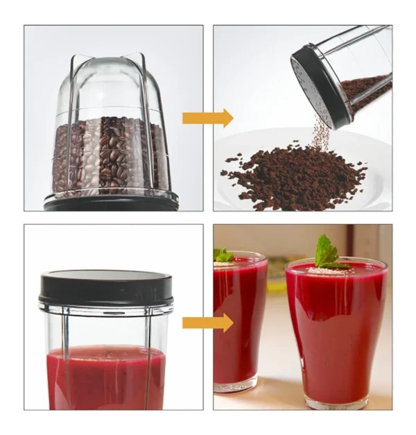 LEE STAR LE-810 Nutrimix Electric Blender Grinder 400W - Image 3