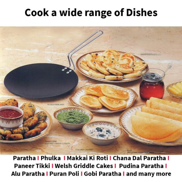 Hawkins Futura Nonstick Tawa - 26 cm (NT26) - Image 2