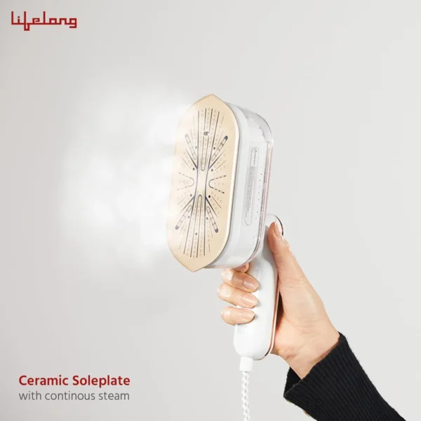 Lifelong 1250 Watt Garment Steamer For Clothes (LLGRMS901) - Image 2