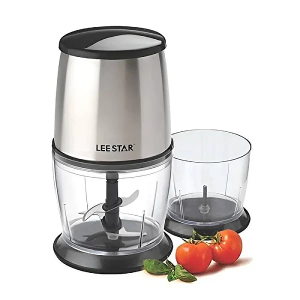 Lee Star Stainless Steel Electric Chopper 250W Le-801 - Image 2