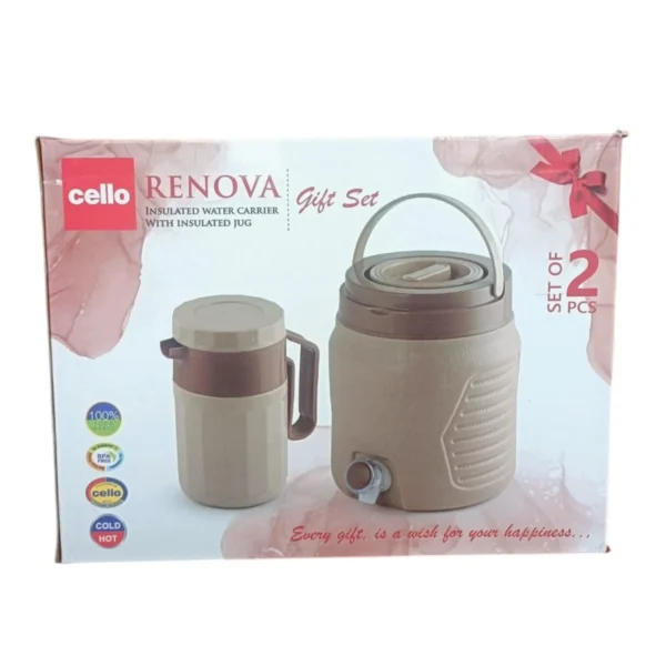 Cello Renova 2 Piece Gift Set (Insulated Water Carrier + Water Jug) - Image 2