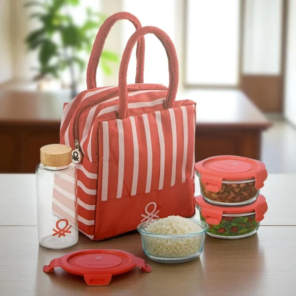 Bergner United Colors Lunch Set Of 4 Piece - Image 2
