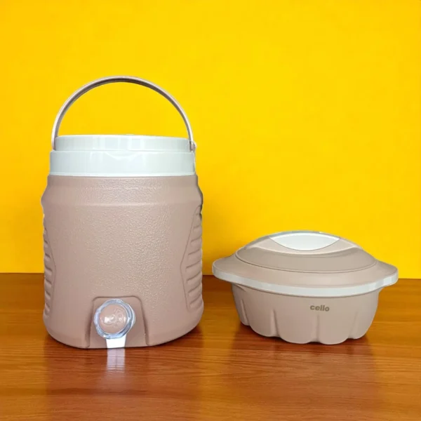 Cello Auris 2 Piece Gift Set (1pc Water Jug + 1pc Hot Pot)