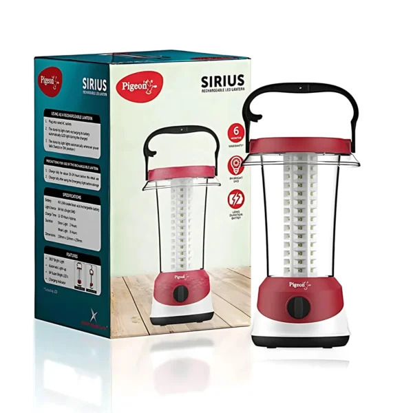 Pigeon Sirius Emergency Rechargeable Lantern (1600mAh)