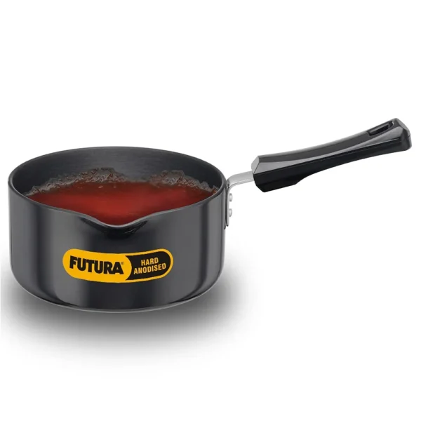 Hawkins Futura AS10 Hard Anodised Sauce Pan - 1 Ltr