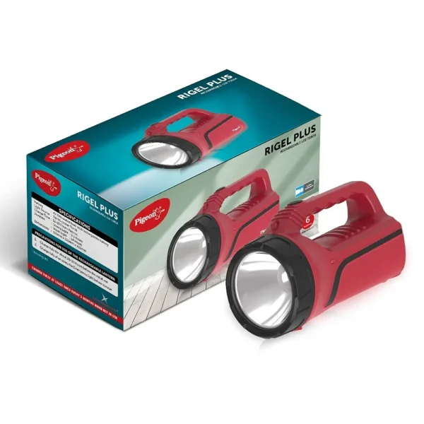 Pigeon Rigel Plus Rechargeable LED Torch - Image 4