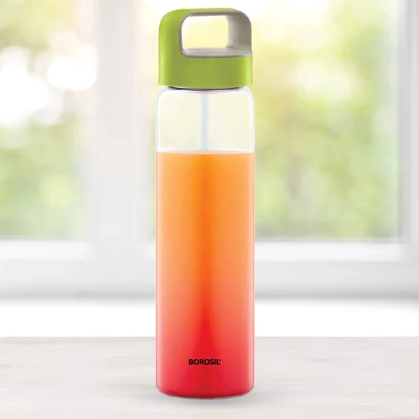 Borosil Crysto Borosilicate Glass Water Bottle, 750ml