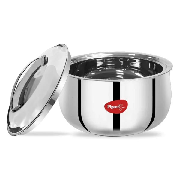 Pigeon by stovekraft Casee - Royale Stainless Steel Casserole 2.5 Litre