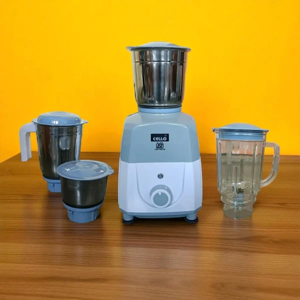 Cello Unitech Plus 600W 4C Electric Mixer Grinder 4 Jar
