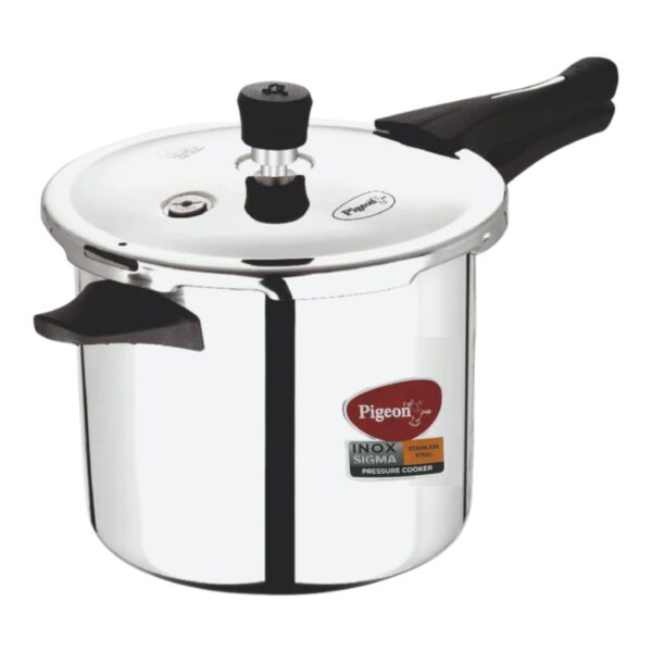 Pigeon Inox Sigma 3 Litre Stainless Steel Induction Base Pressure Cooker