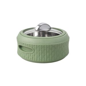 Jaypee Baskerole Klass Insulated Casserole 2000ml with Stainless Steel Inner Food Warmer for Roti Rice Curry and Biryani