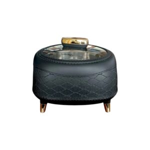Jaypee Kingston Klass 1500ml Insulated Casserole with Glass Lid and Stainless Steel Inner Food Warmer