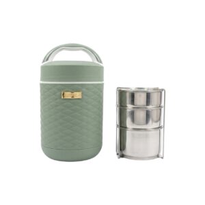 Jaypee Luxboxx 3 Stainless Steel Containers Insulated Tiffin Box