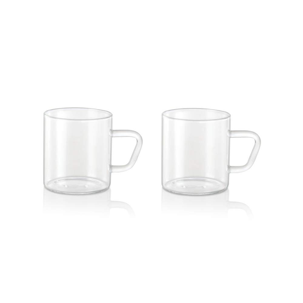 Borosil Vision Espresso Classic 6 Piece Mug Set - 120ml - Image 2