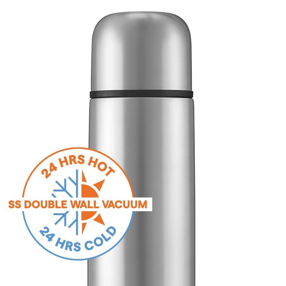 Borosil Hydra Thermo Stainless Steel Vacuum Flask, 750ml - Image 3