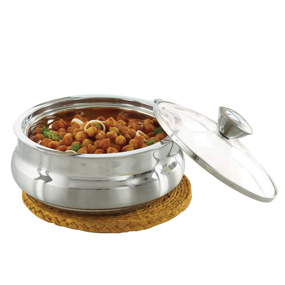 Borosil Stainless Steel Insulated Handi Server - 800ml