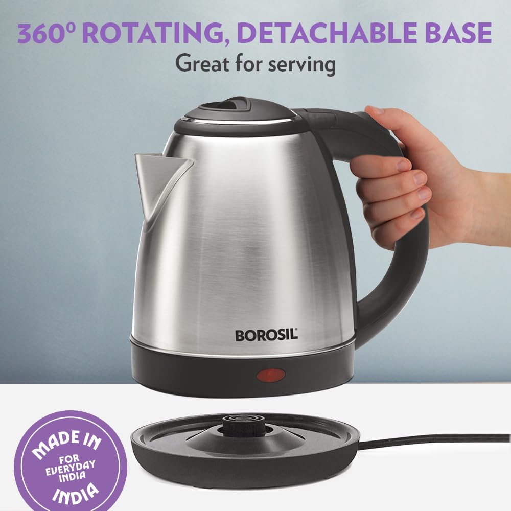 Borosil Rio 1.5L Electric Kettle - Image 2