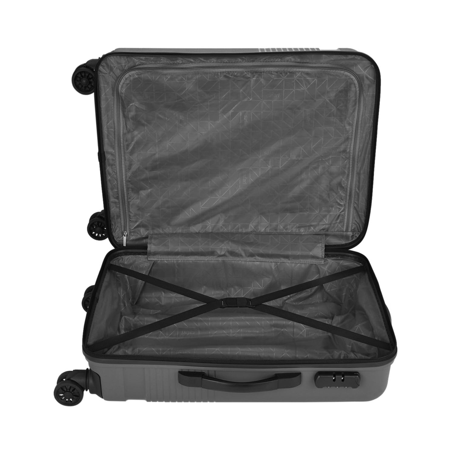 Safari Trucer Duo Hard Sided Trolley Bag Small - Image 4