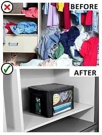 Ecosac 66L Apparel Garment Storage Organizer (49cm x 39cm x 33cm) - Image 3