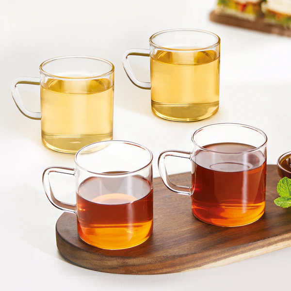 Borosil Vision Classic 6 Piece Mug Set - 190ml