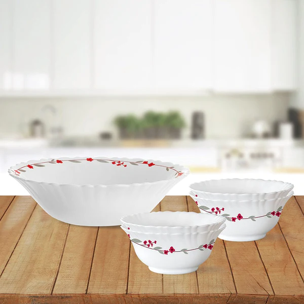 Larah by Borosil 5 Piece Bhel Puri Set - Image 4