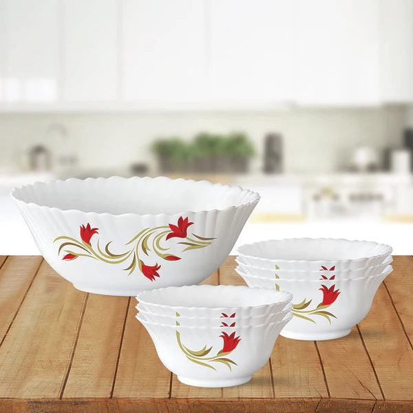 Larah by Borosil Diana 7 Piece Pudding Set - Image 4