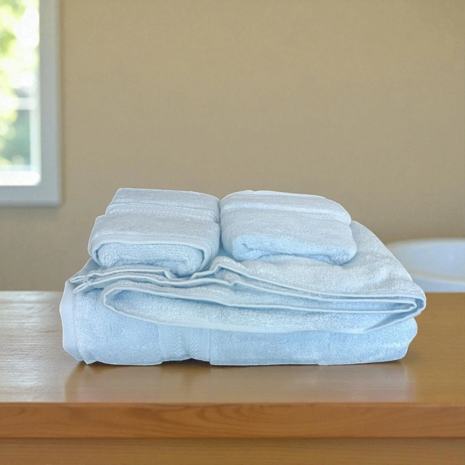 My Trident Nectarsoft 3 Piece Towel Set (1pc Bath Towel + 2pc Hand Towels) - Image 2