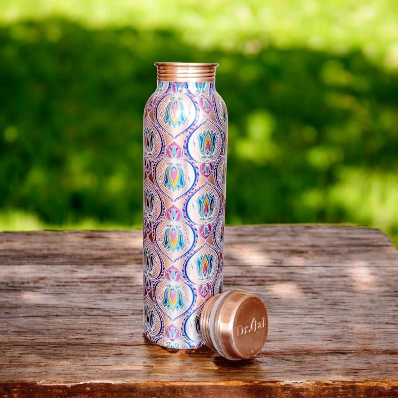 Dr.Jal Printed Copper Bottle - Image 3