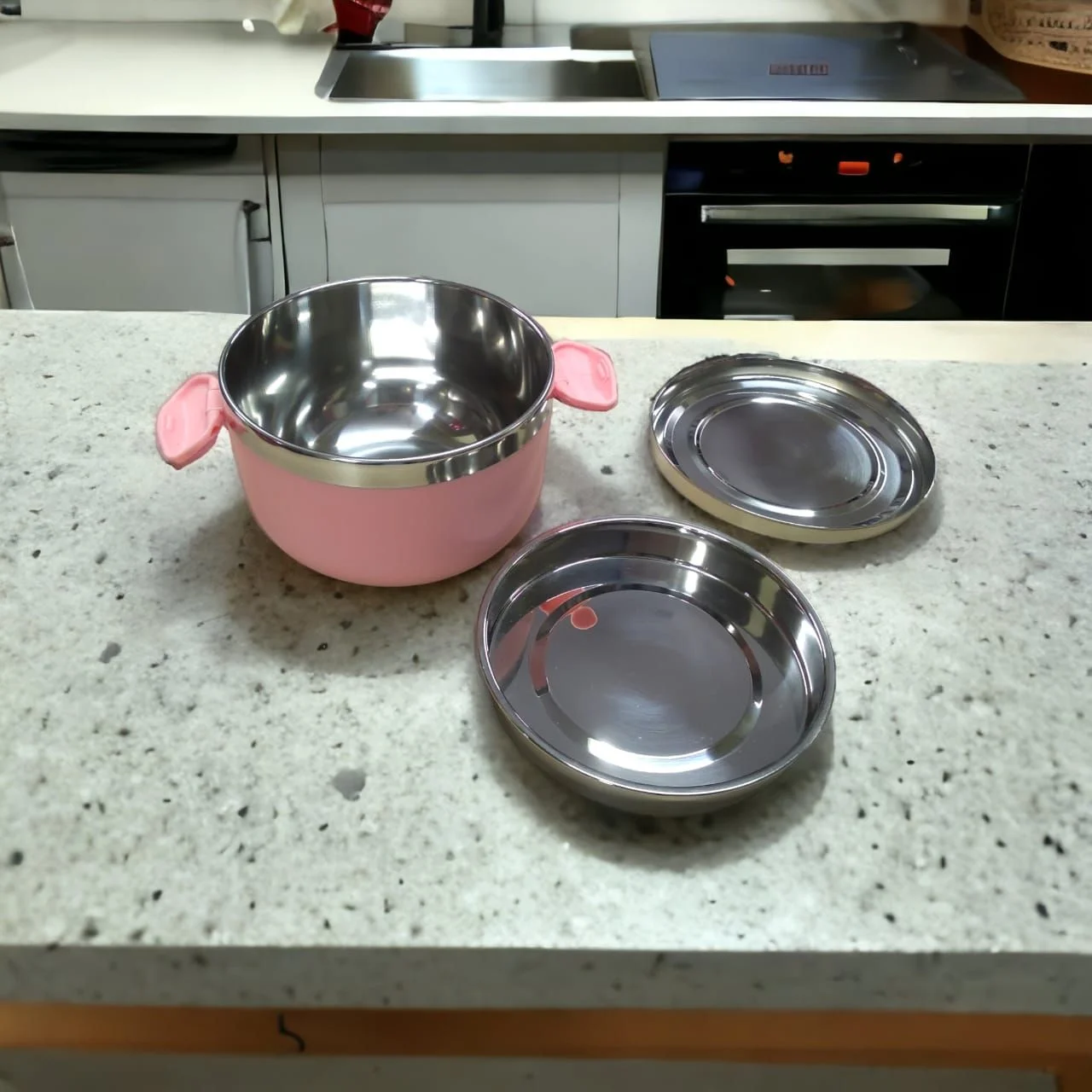 Big Pro Steel Teddy Me Insulated Lunch Box 1000ml - Image 2