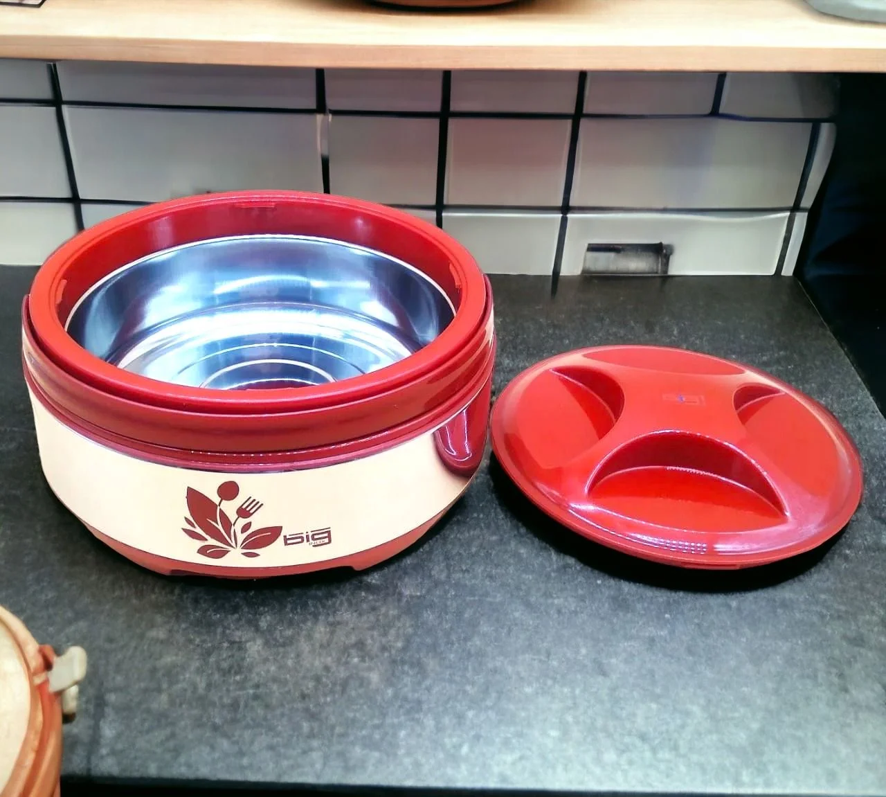 Big Duro NX 1500 Stainless Steel Insulated Casserole - 1150ML - Image 2