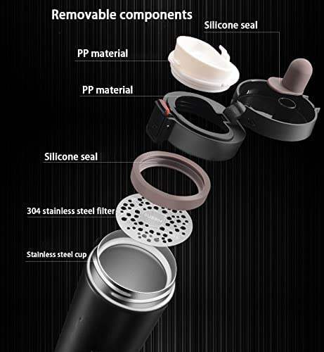 Stainless Steel Vacuum Insulated Travel Mug 330ML – Thermos Coffee Tumbler | Hot & Cold Car Cup - Image 3