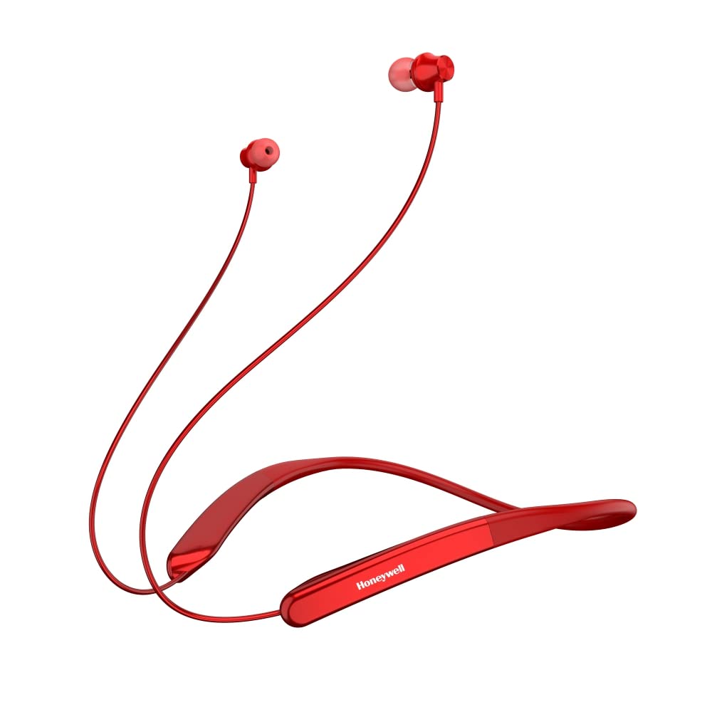 Honeywell Trueno U10 Bluetooth V5.1+EDR in Ear Wireless Neckband with mic, 15H Playtime
