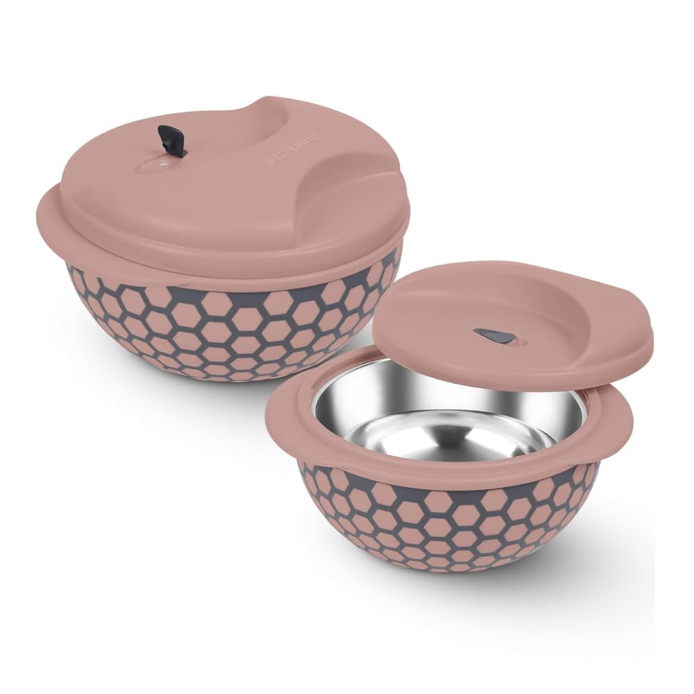 Pinnacle Pace Matte 2 Piece Insulated Casserole Set (1000ml, 2000ml)