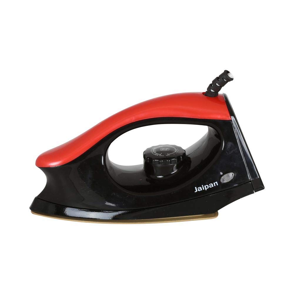 Jaipan Designer Iron, Red and Black 1000 W
