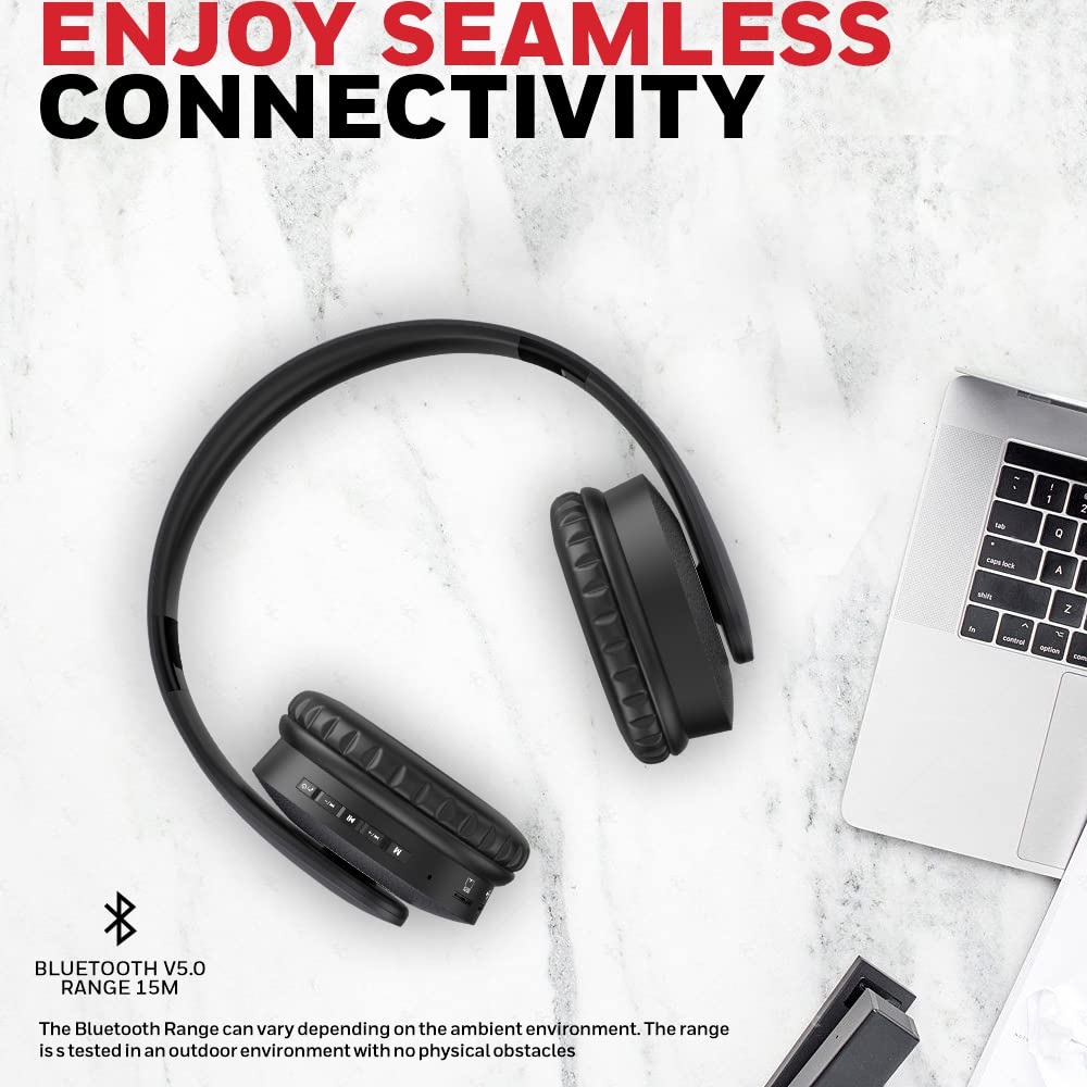 Honeywell Suono P20 Bluetooth V5.0 Wireless On Ear Headphone with mic - Image 2