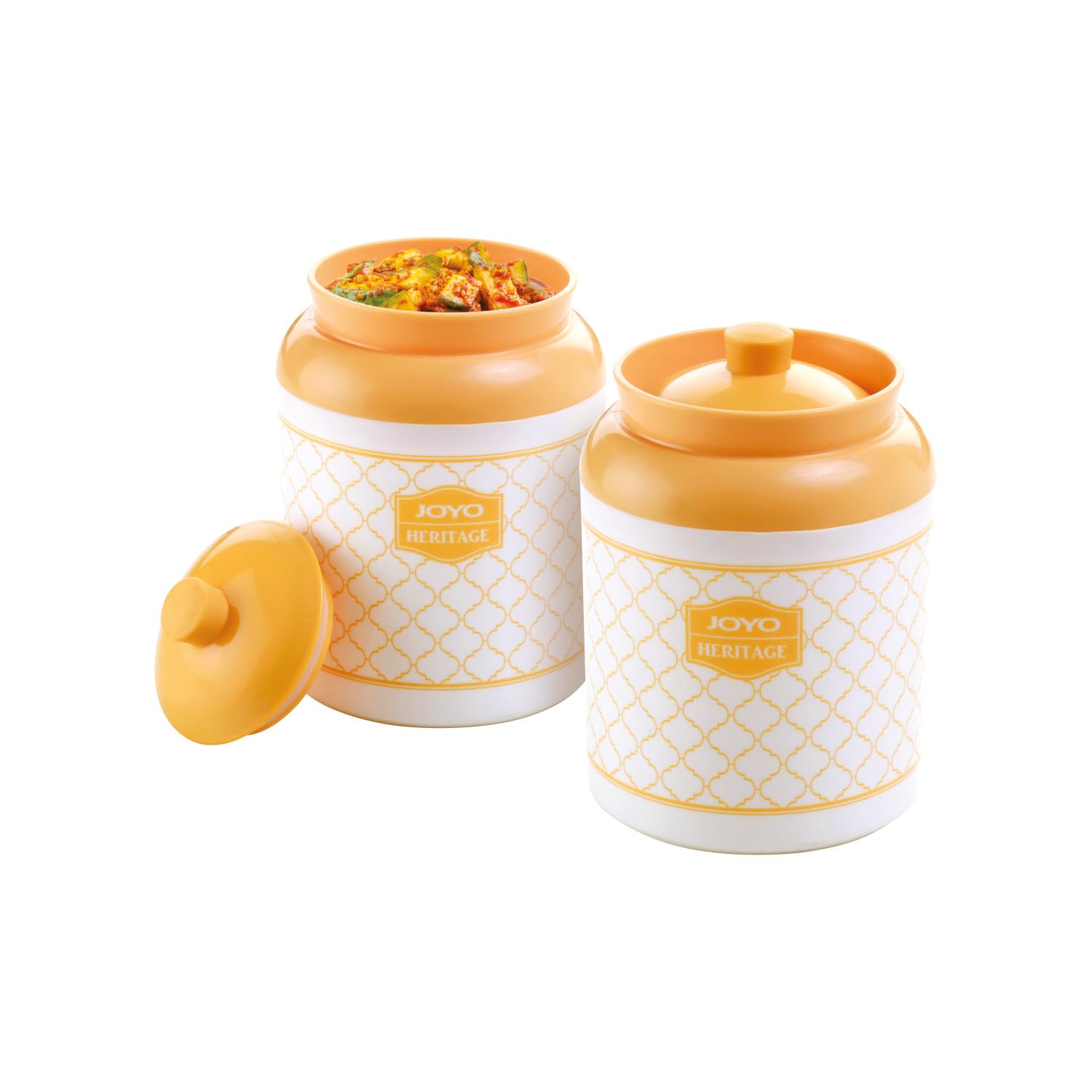 Joyo Heritage 2 Piece Storage Jar Set 600ml