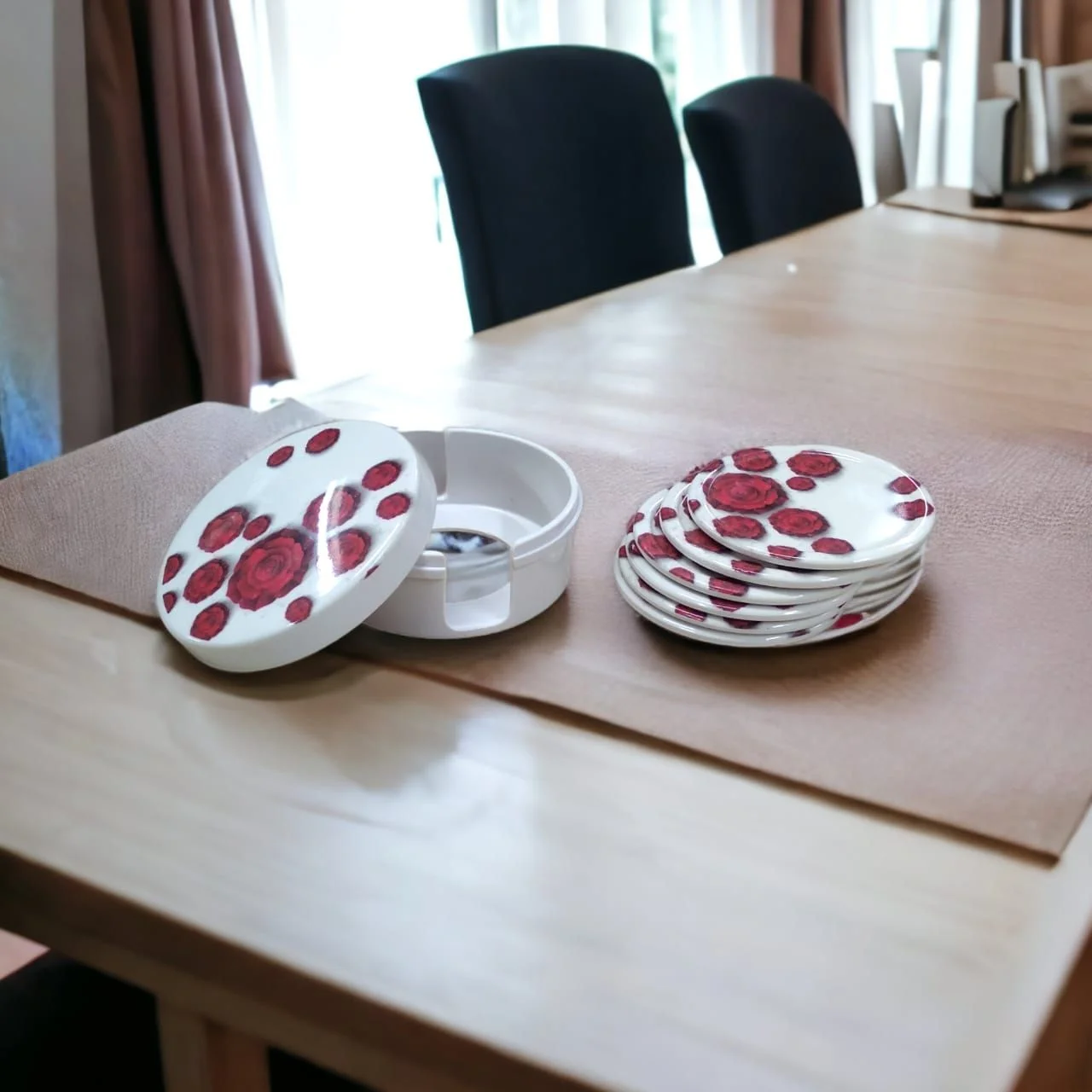 Tibros Tea Coaster Set Of 6 Piece - Image 2