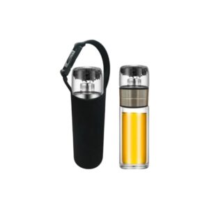 borosilicate glass infuser bottle 300ml