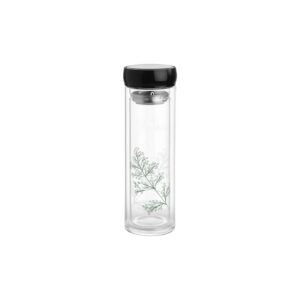 Cello borosilicate glass water bottle 400ml