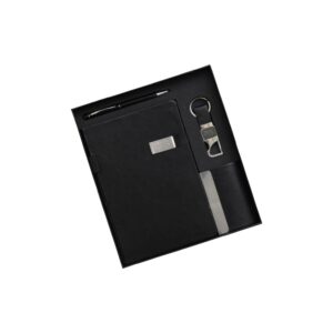 corporate 4 in 1 vegan leather gift set