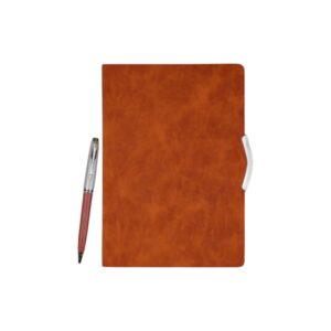 2-in-1 Diary with Bullet Shape Ball Pen Combo Set Premium Corporate Gift for Employees and Clients