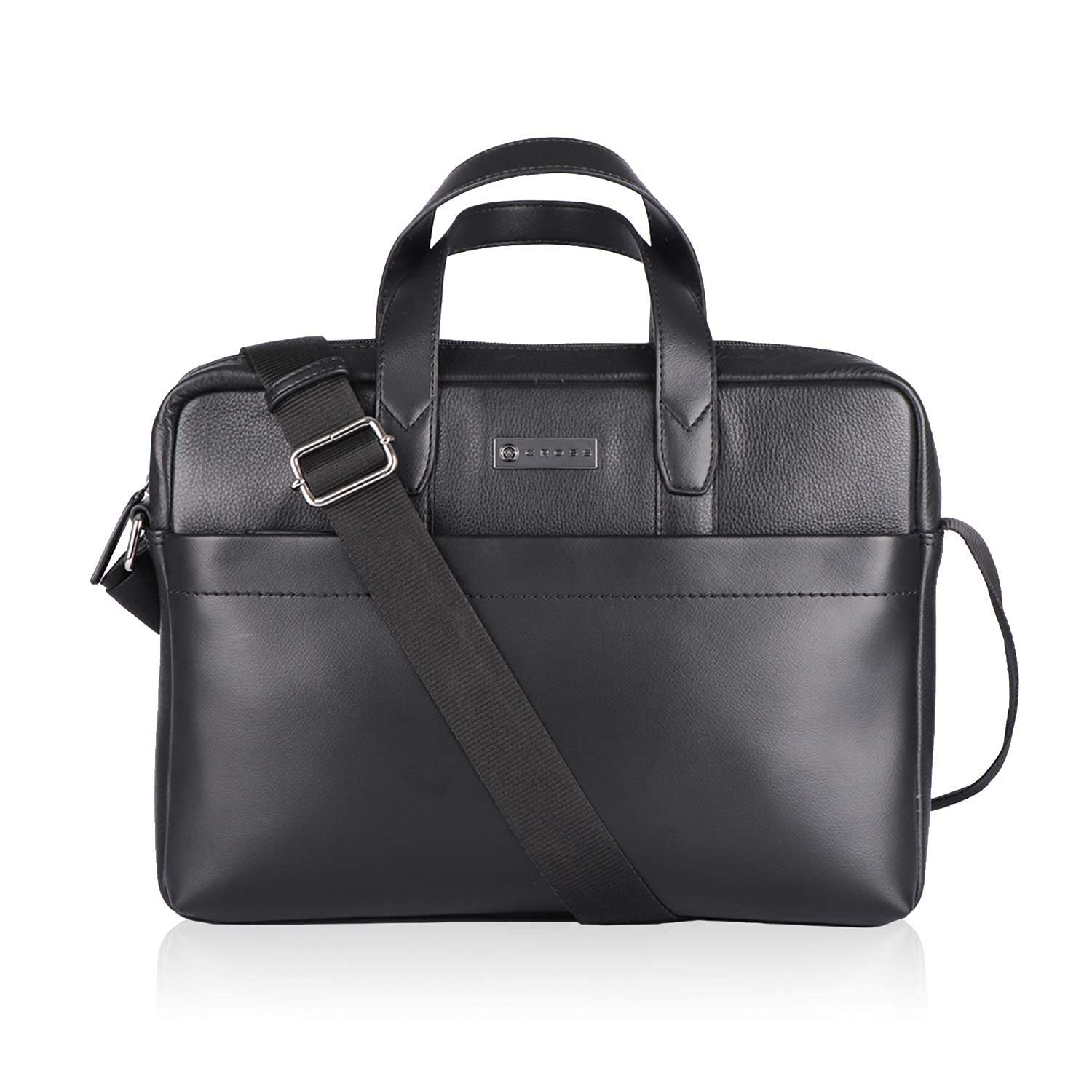 Cross Holiday Bradburry 14 Inch Office Briefcase | Messenger Cross Body Bag for Men Office and Casual Use with Laptop Compartment