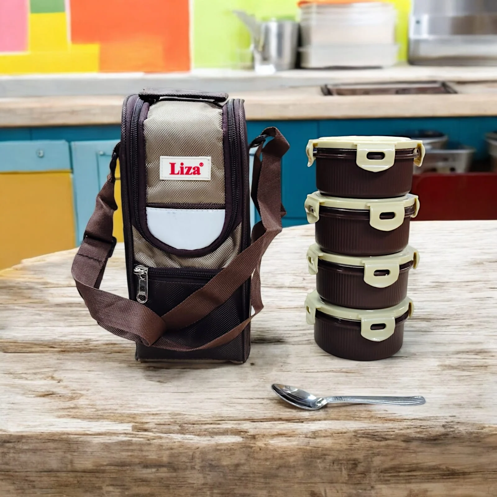 Liza Hot n Fresh 4 Container Softline Lunch Box