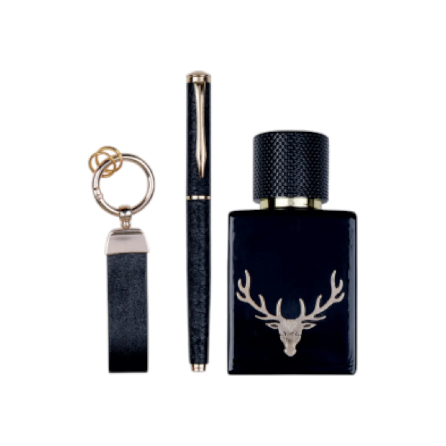 3 In 1 Combo Set (Pen + Keychain + Perfume)